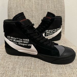OFF WHITE x BLAZER ‘Grim Reapers’ NIKE “THE 10” SIZE 10.5